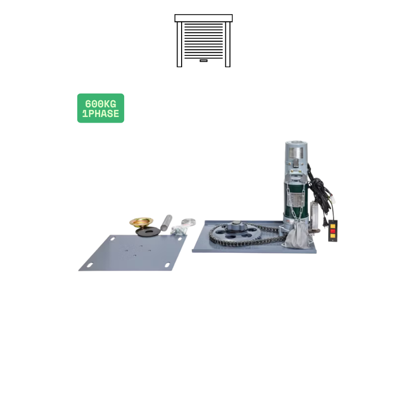 IOAC Roller Shutter Rolling Door Automatic - 600KG